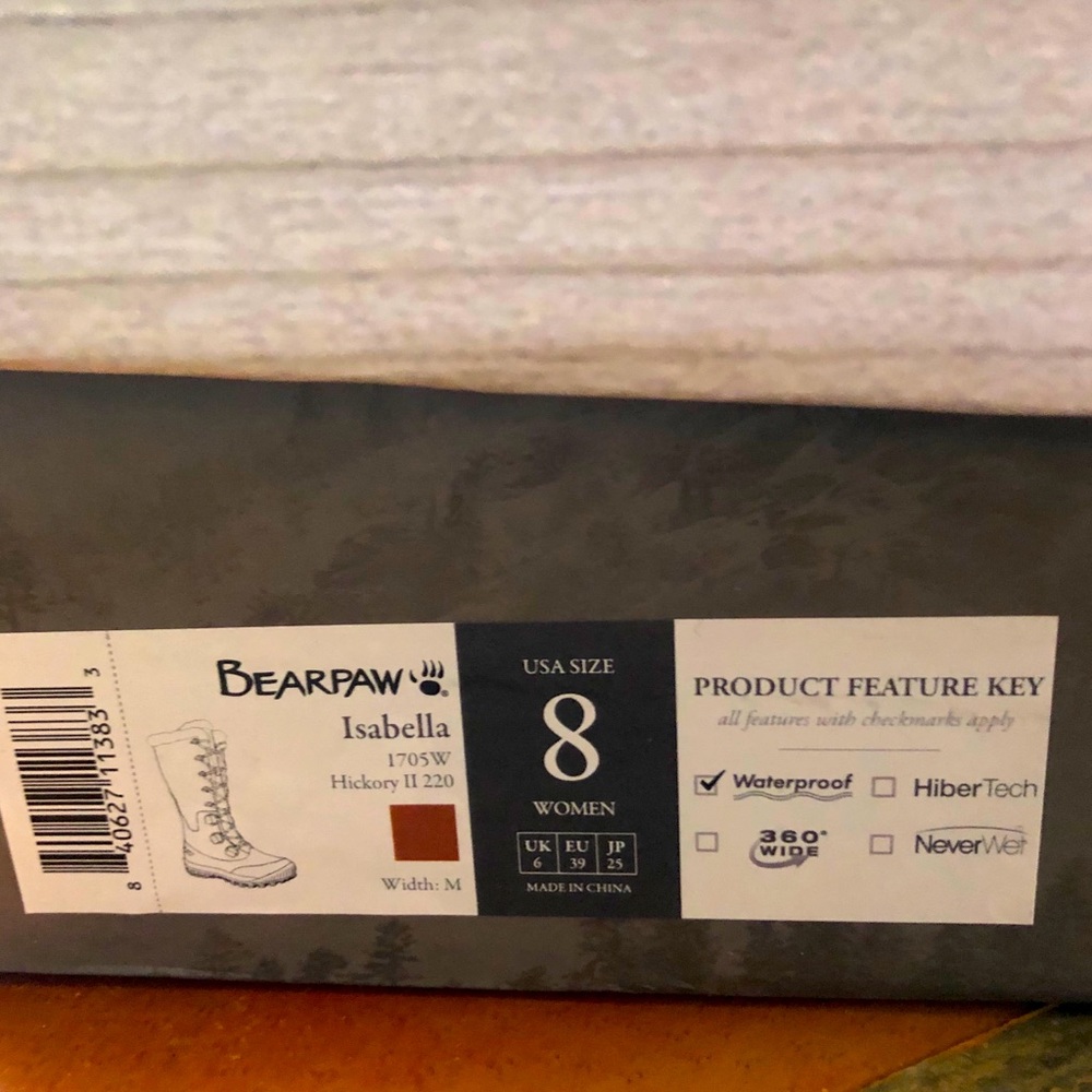 BearPaw Snow Boot Brand New In Box